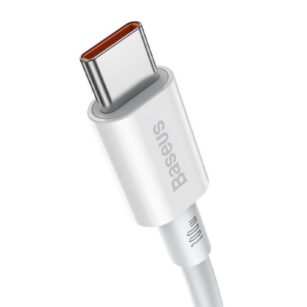 Baseus Superior Series Cable USB-C to USB-C, 100W, 2m (white)