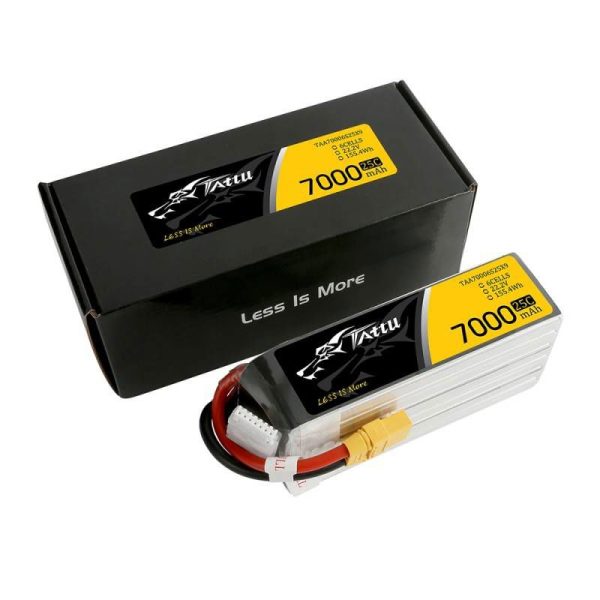 Battery Tattu 7000mAh 22,2V 25C 6S1P