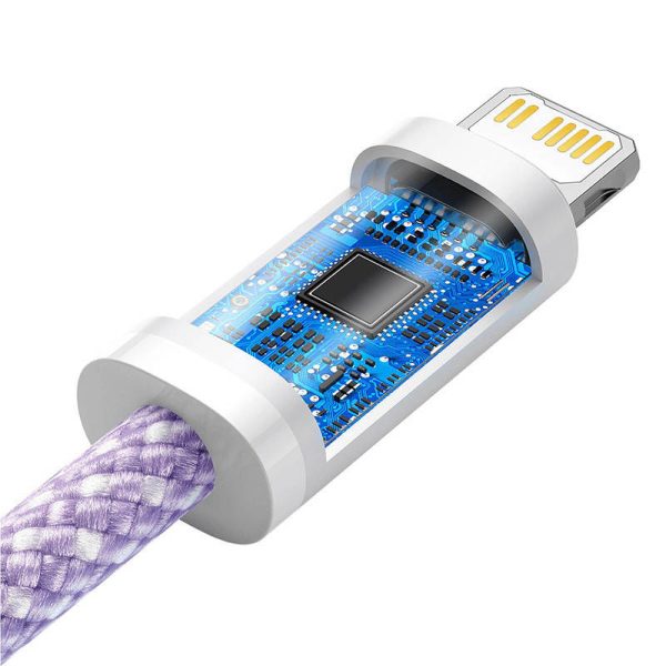 USB-C cable for Lightning Baseus Dynamic Series, 20W, 1m (purple)