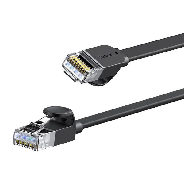 Baseus Ethernet RJ45, 1Gbps, 1.5m network cable (black)