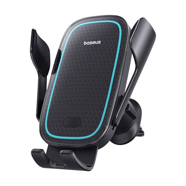 Wireless Charging Car Mount Baseus MilkyWay Pro 15W (black)