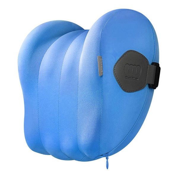 Silk Car Headrest Pillow Baseus ComfortRide Series (blue)