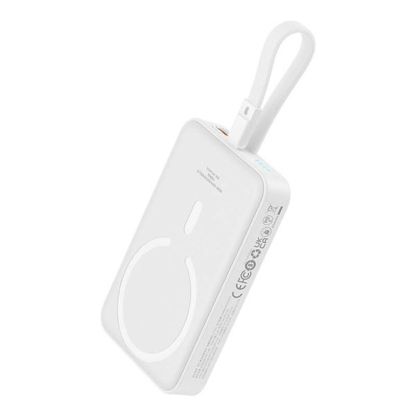 Powerbank Baseus Magnetic Mini 10000mAh, Lightning 20W MagSafe (white)