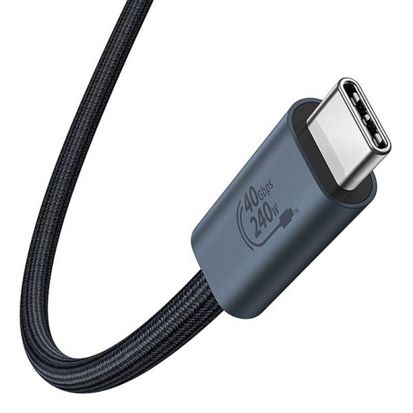 Quick Charge USB-C Baseus Flash 240W 1m (black)