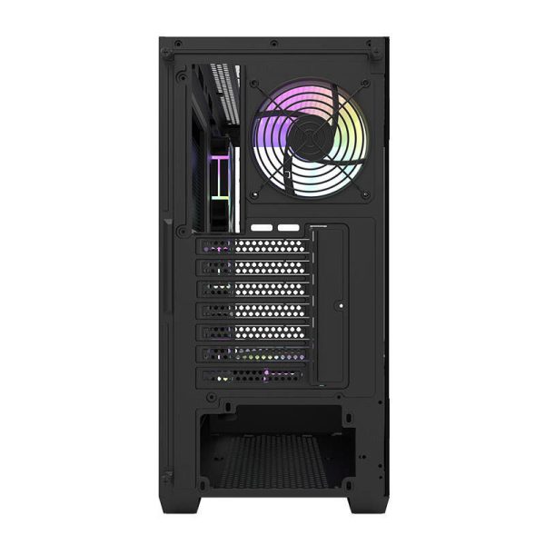 Darkflash DS900 computer case (black) + 7 ARGB fans