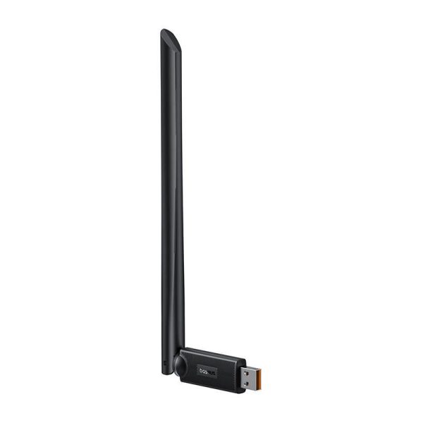 Adapter WiFi with antenna Baseus FastJoy 300Mbps (czarny)