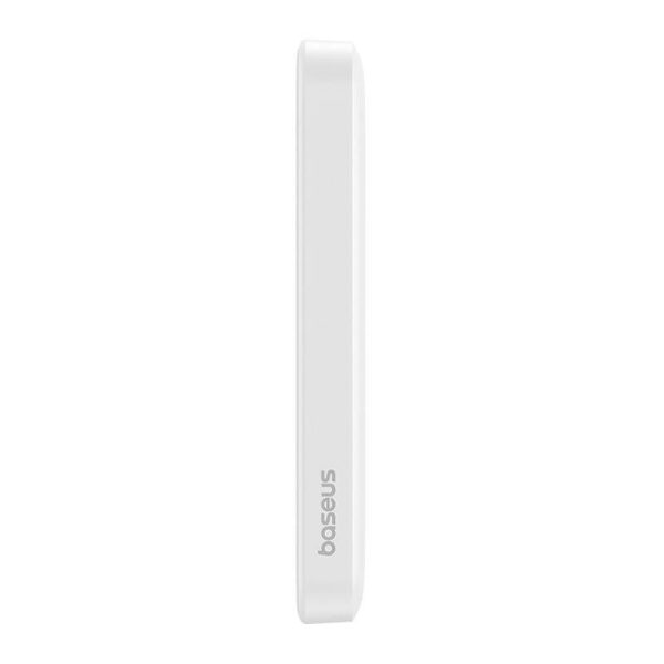 Magnetic Mini Powerbank Baseus 5000mAh, USB-C 20W (white)