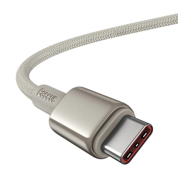 Cable USB-C do USB-C Baseus Tungsten Gold, 100W, 2m (złoty)