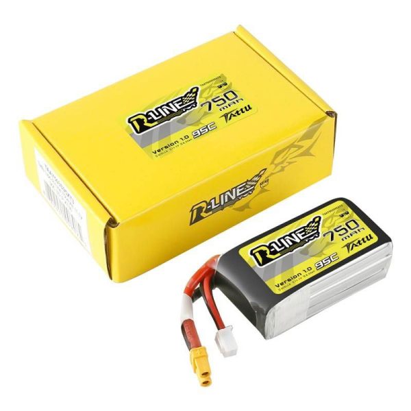 Tattu R-Line 750mAh 11.1V 95C 3S1P XT30U-F battery