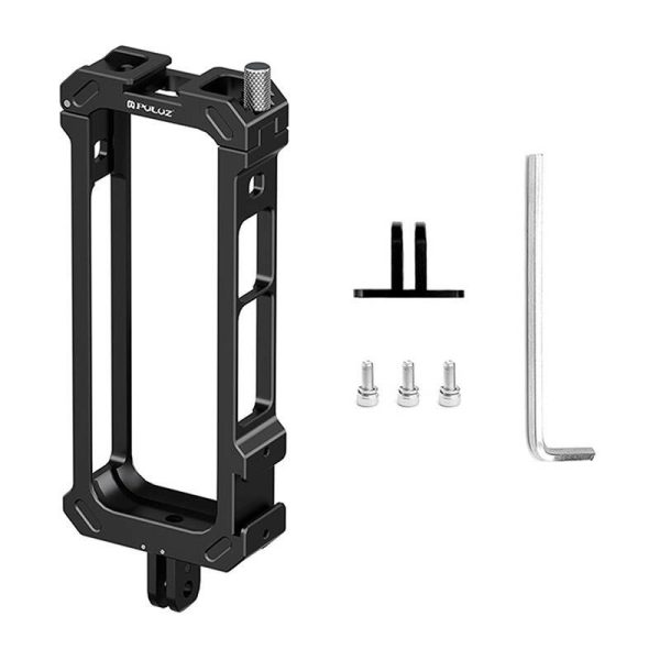 Metal protective cage PULUZ with tripod adapter for Insta360 X4