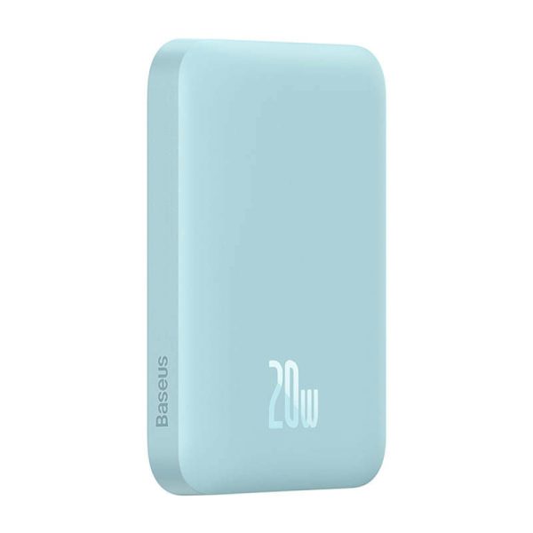 Powerbank Baseus Magnetic Mini 6000mAh, USB-C  20W MagSafe (blue)