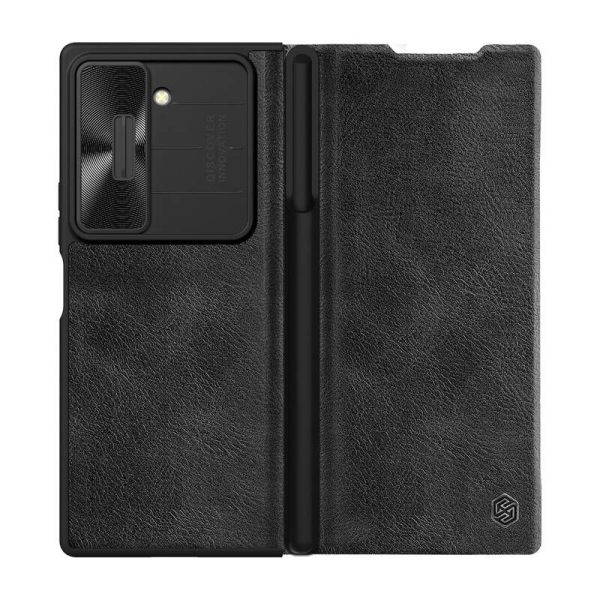 Etui Nillkin Qin Pro Leather Samsung Galaxy Z Fold 6 5G (czarny)