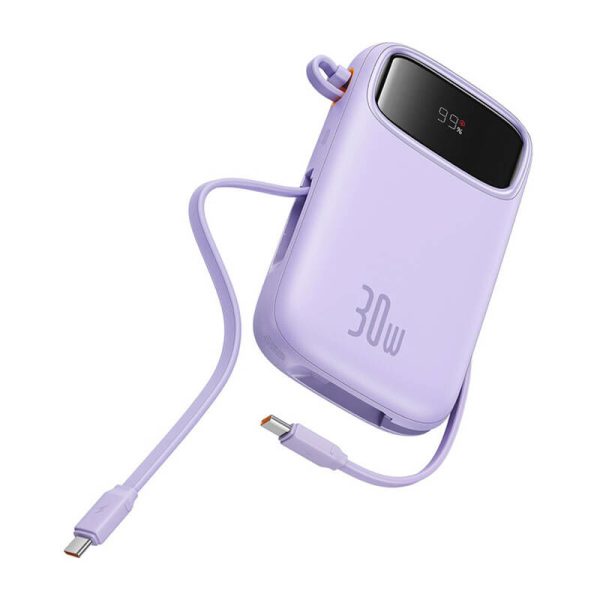 Baseus QPow 2 10000mAh 30W 2xUSB-C powerbank (purple)