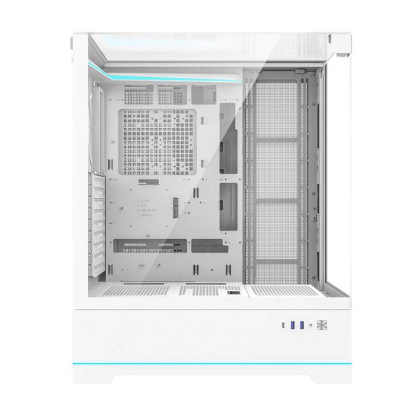 Darkflash DY450L computer case without fans (white)