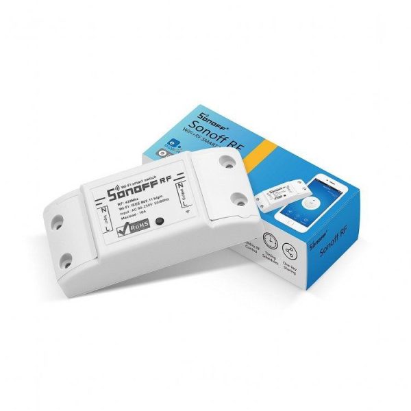 Slimme schakelaar WiFi + RF 433 Sonoff RF R2 (NIEUW)