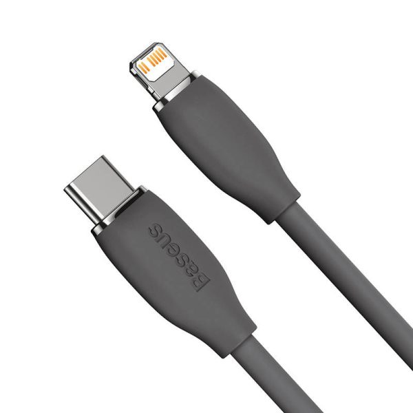 Baseus Jelly  cable USB-C to Lightning, 20W, 1,2m (black)