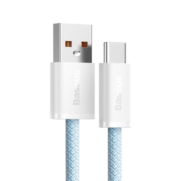 Cable USB to USB-C Baseus Dynamic Series, 100W, 1m (blue)