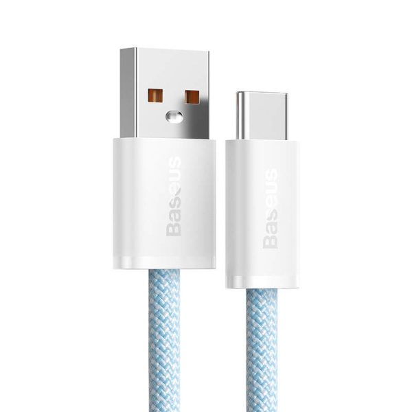 Cable USB to USB-C Baseus Dynamic Series, 100W, 2m (blue)