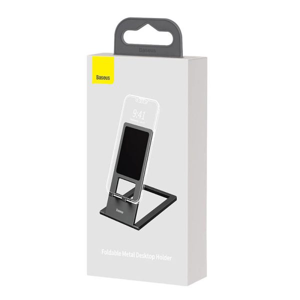 Rails Phone Ring Stand/Holder Grey