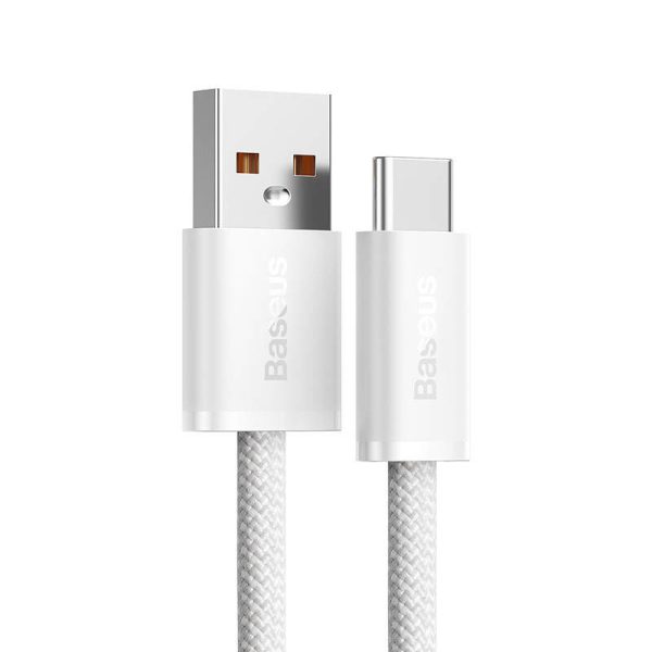 Cable USB to USB-C Baseus Dynamic Series, 100W, 2m (white)