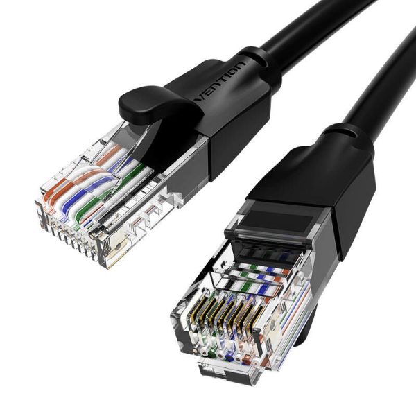 Kabel sieciowy UTP CAT6 Vention IBEBQ RJ45 Ethernet 1000Mbps 20m Czarny