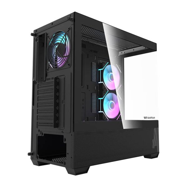 Darkflash DS900 AIR computer case (black) + 6 ARGB fans