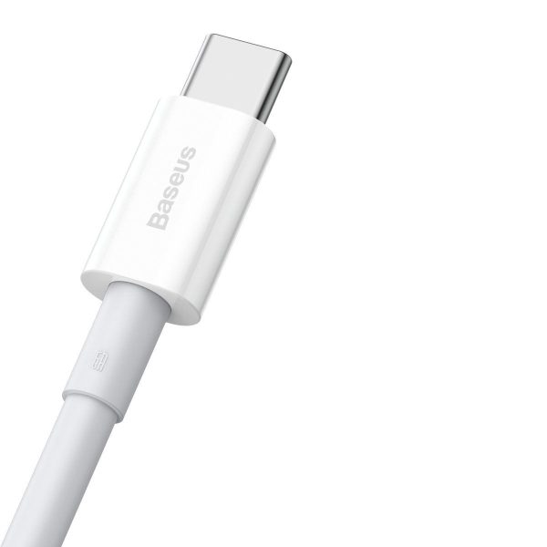 Baseus Superior Series Cable USB to USB-C, 66W, 1m (white)