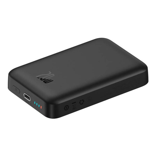 Powerbank Baseus Magnetic Mini 10000mAh, USB-C  20W MagSafe (black)