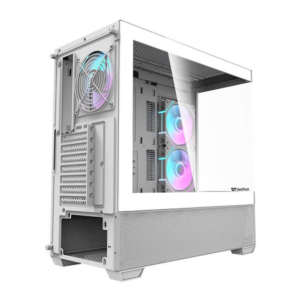 Computer case  Darkflash DS900 AIR (white) + 6 ARGB Fans