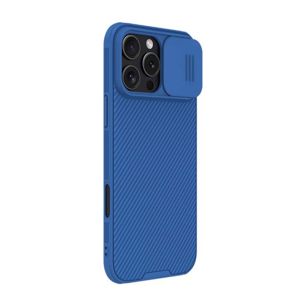 Nillkin CamShield Pro iPhone 16 Pro Max Case (blue)