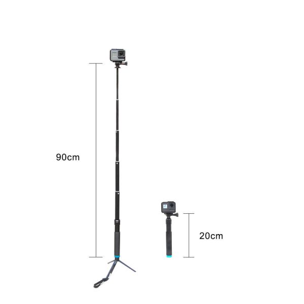 Telesin GP-MNP-090-D Selfie Stick for Sports Cameras