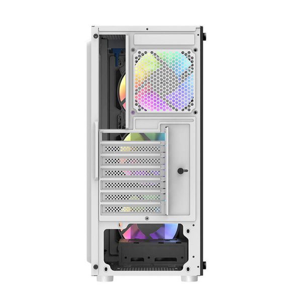 Darkflash DK151 LED Computer Case with 3 White Fans