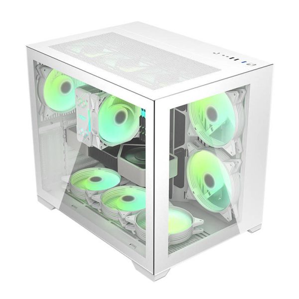 Darkflash C305 ATX White Computer Case