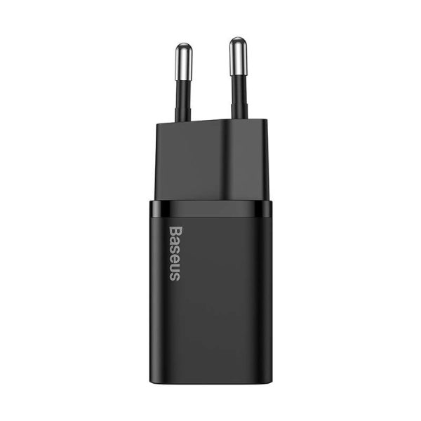 Baseus Super Si Quick Charger 1C 20W with USB-C cable for Lightning 1m (black)