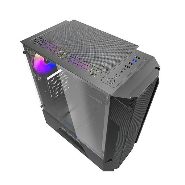 Computer case Darkflash LEO (black)