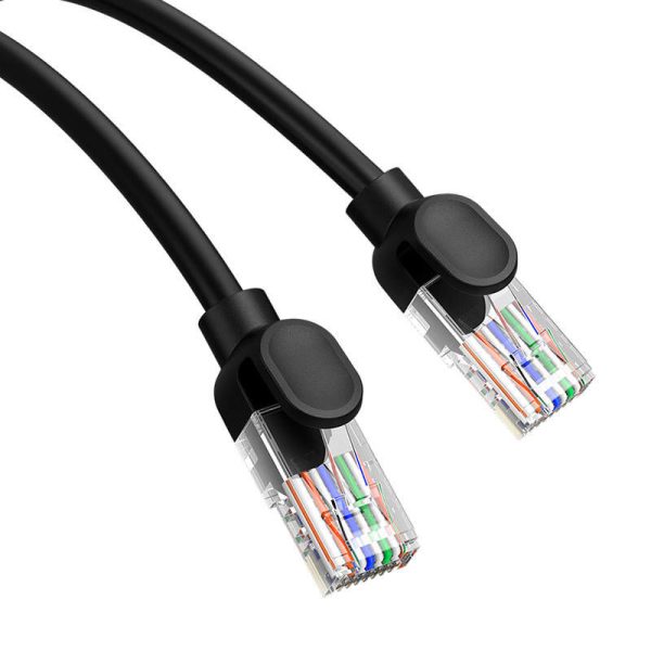 Baseus Ethernet CAT5, 1m network cable (black)