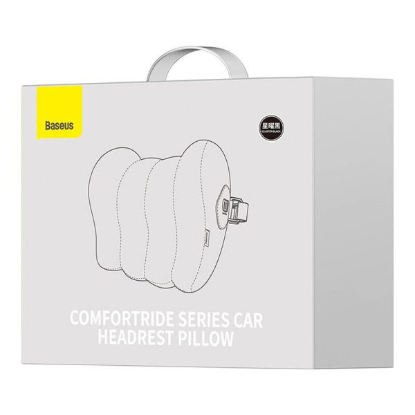 Silk Car Headrest Pillow Baseus ComfortRide Series (black)