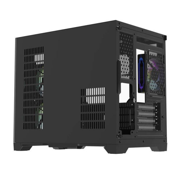 Darflash FT418 computer case + 6 aRGB fans (black)