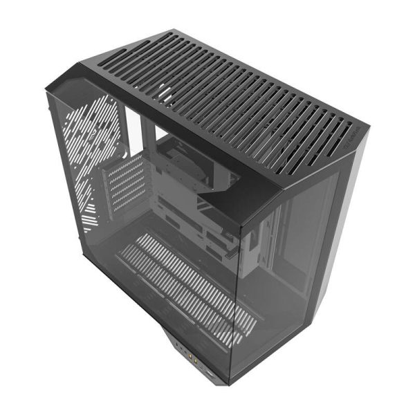 Darkflash DY470 computer case without fans (black)