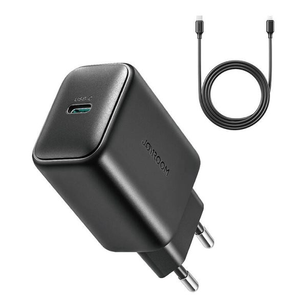 Joyroom power charger JR-TCF23 with C-C cable 25W 1m (black)