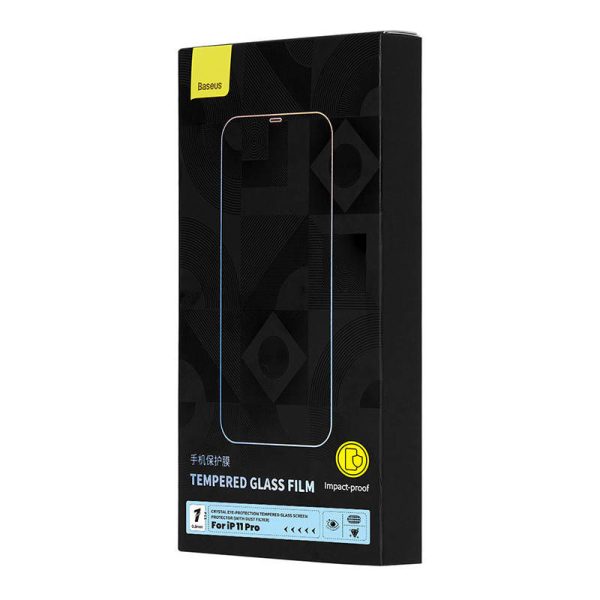 Baseus Crystal Eye-Protection Tempered Glass 0.3mm for iPhone X/XS