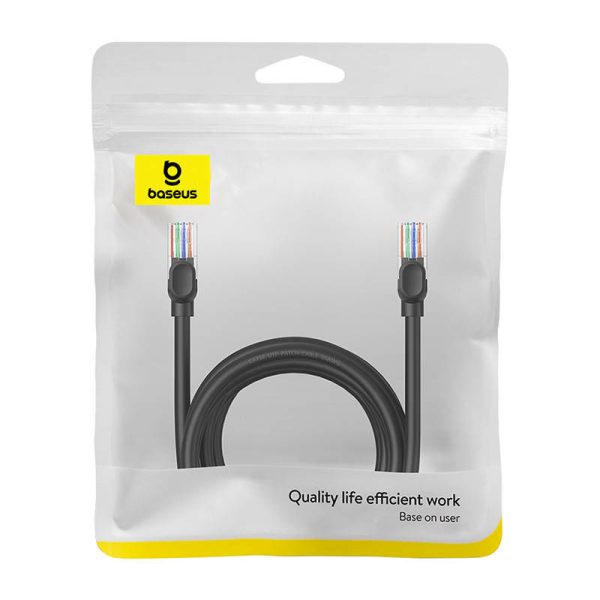 Baseus Ethernet CAT5, 5m network cable (black)