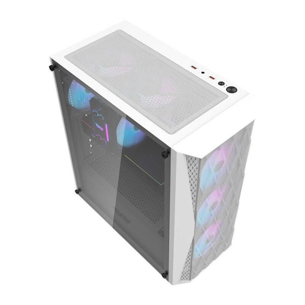 Computer case Darkflash DK352 Mesh (white)