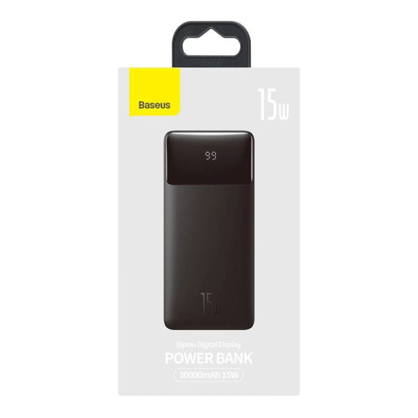 Powerbank Baseus Bipow 30000mAh,15W (black)