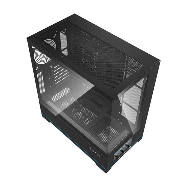 Darkflash DY451 computer case without fans (black)