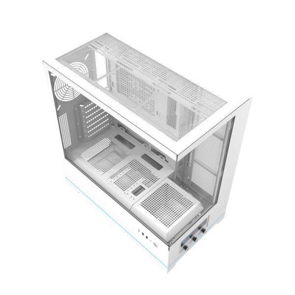 Darkflash DY451 computer case without fans (white)