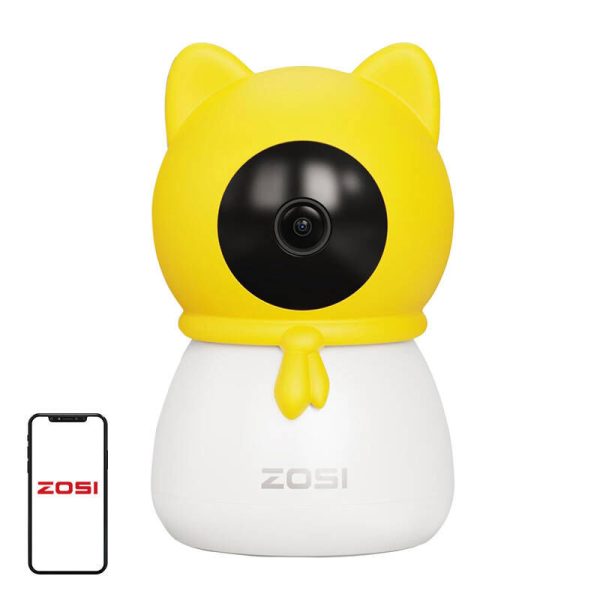 ZOSI 4MP HD 355° Electronic Camera/Nanny