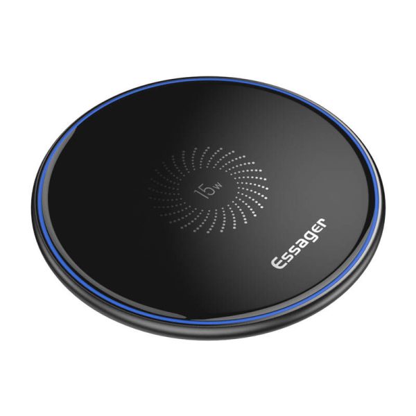 Wireless magnetic charger, Essager, EWXZMX-JMB01, 15W (black)