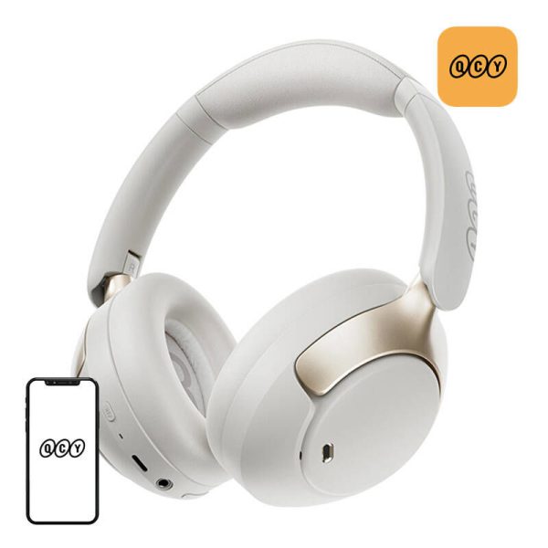 QCY H3 Pro Headphones (White)