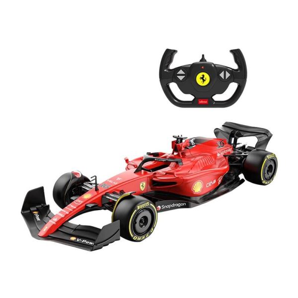 RASTAR R/C 1:12 Ferrari F1 75 remote control car (red)